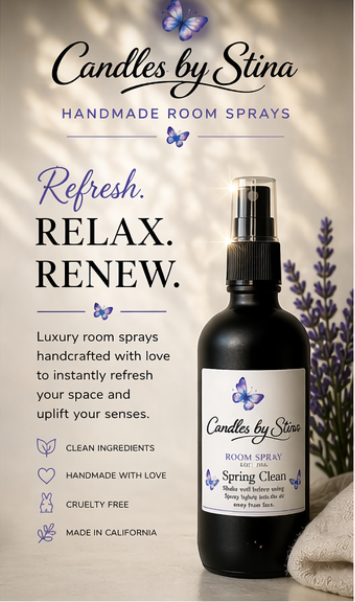 Spring Clean-Room spray