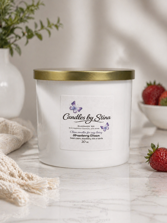 Strawberry Dream 20 Oz, 3-wick candle