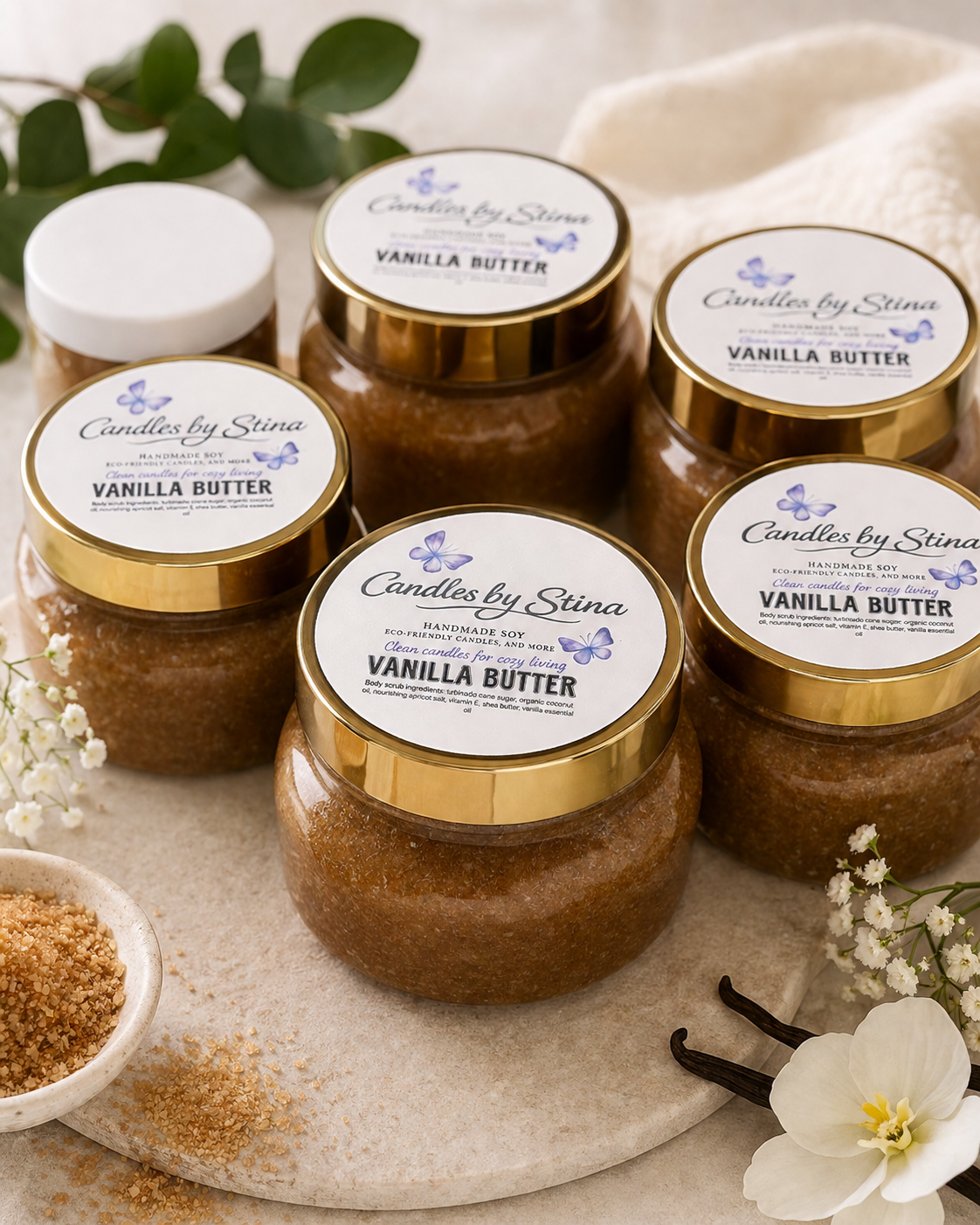 Vanilla Butter body scrub